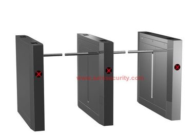 304 ステンレス鋼の自動低下の腕の障壁の電気 Rfid の歩行者の高速回転木戸