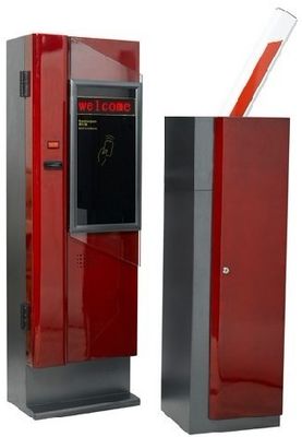 一時カード、バーコード インテリジェント車駐車場システム入口の障壁ゲート 12 v AC/DC
