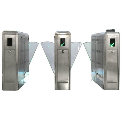地下鉄駅のための反テーリング機能の 110V/220V ステンレス鋼の折り返しの障壁のゲート